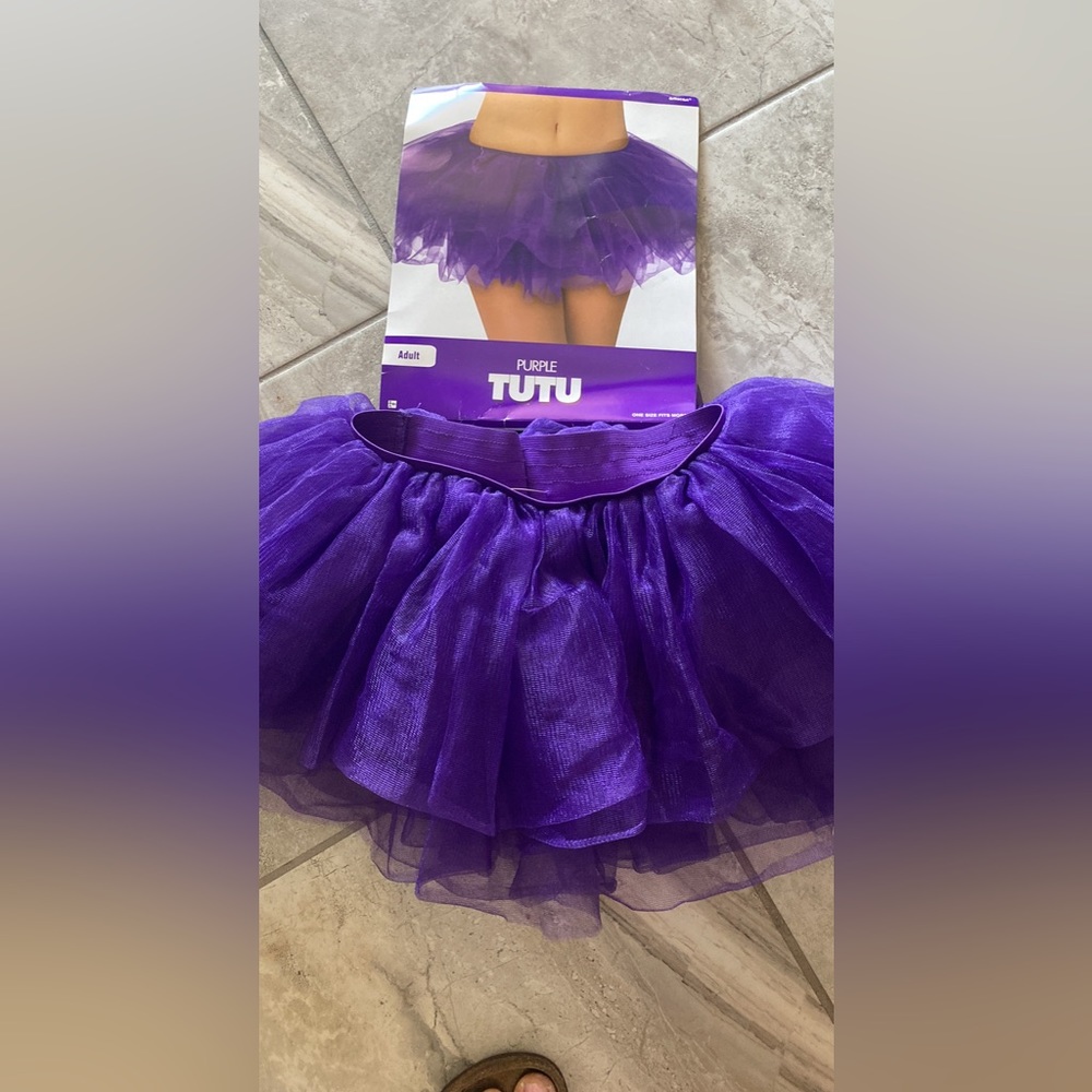 Violet purple tutu